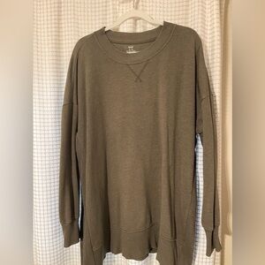 Aerie Olive Sweatshirt